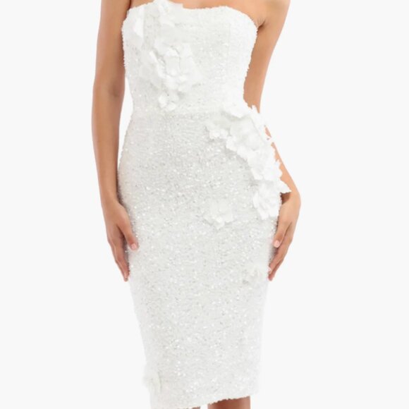 Helsi Dresses & Skirts - White Sequin Helsi Dress